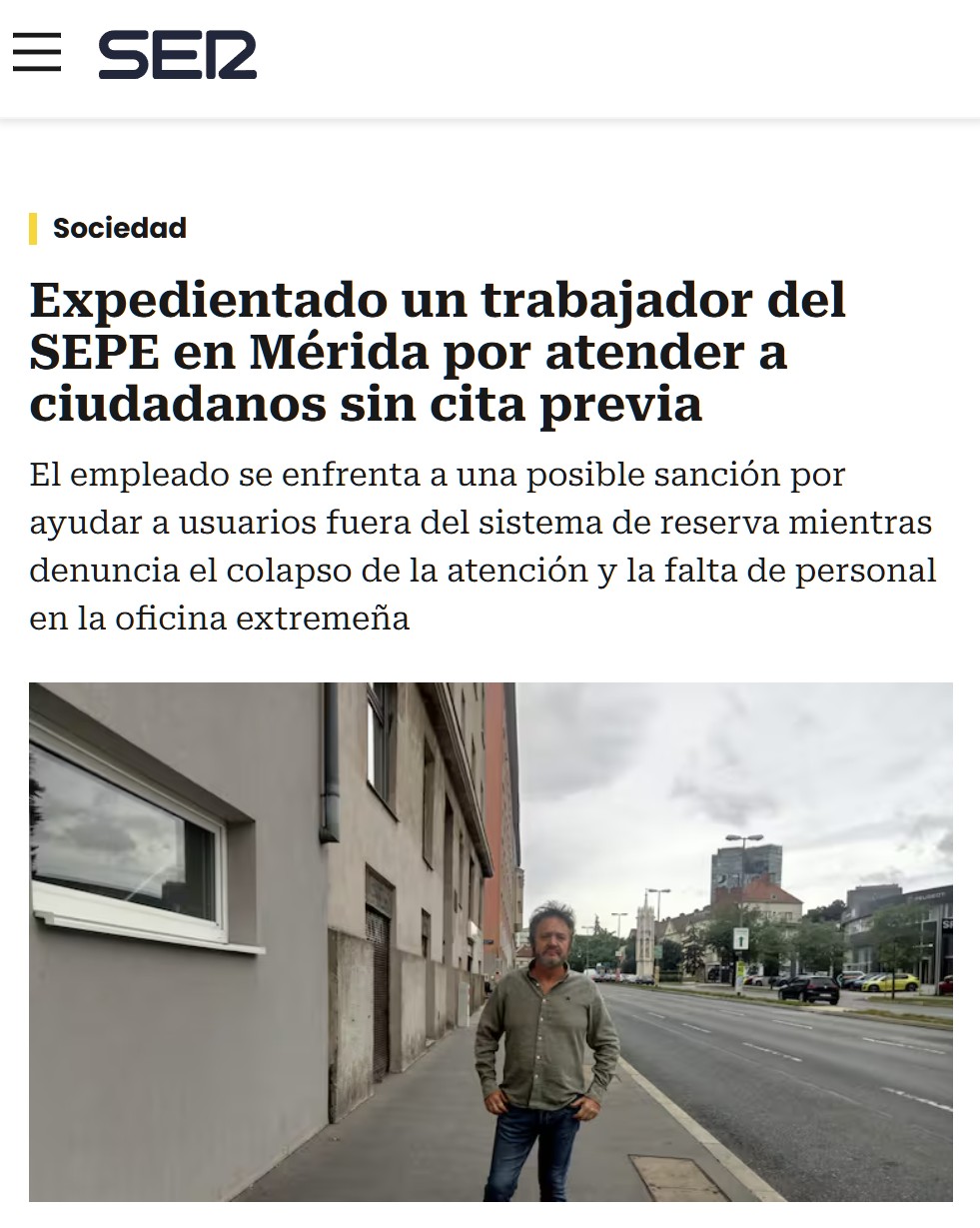 La cuadratura del círculo: expedientan a un funcionario por trabajar "demasiado".