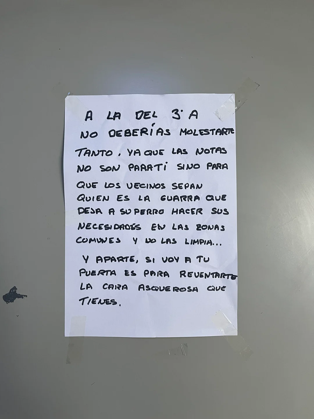Vecinas colegas