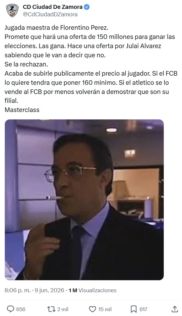 Buen rollito entre el Real Madrid y el Atlético de Madrid.
