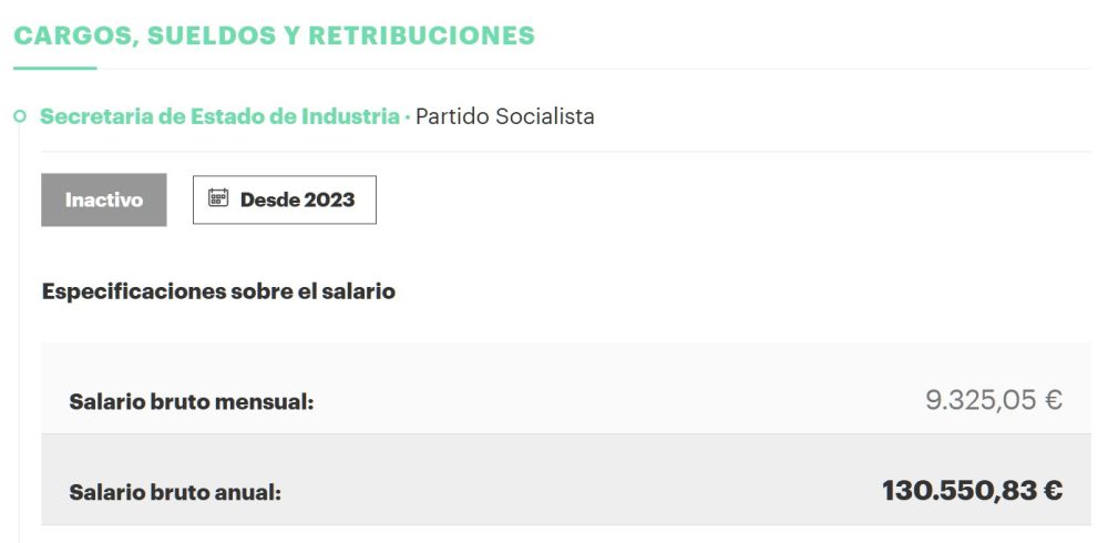 Cobrar más de 130.000 pavos para dedicarte a hacer copy-paste del argumentario.