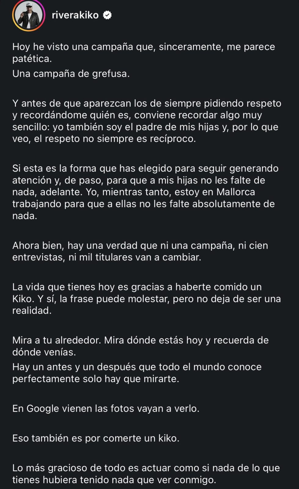 Hay que reconocer que está bien jugado...