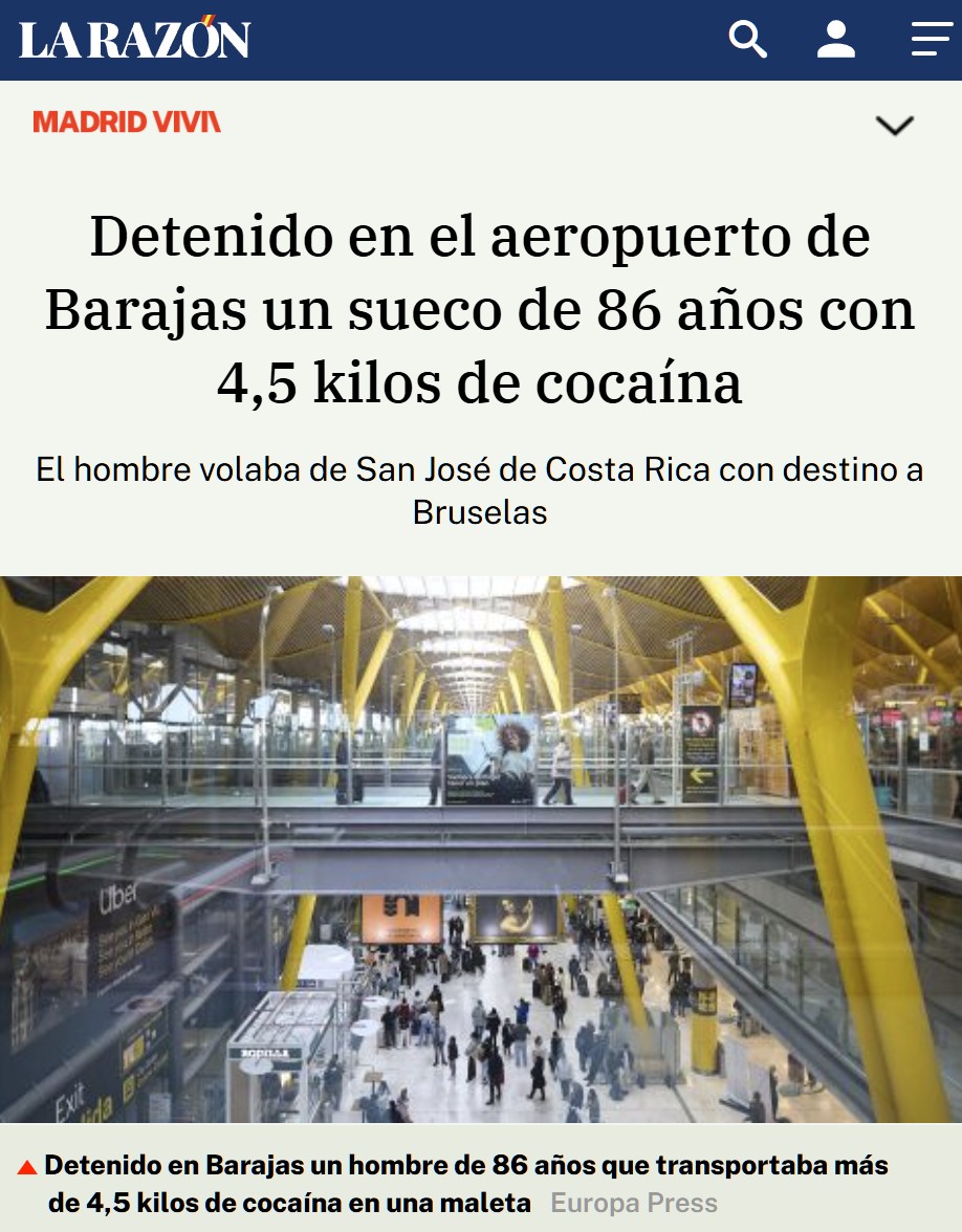 Cuando le pillaron se hizo el sueco.