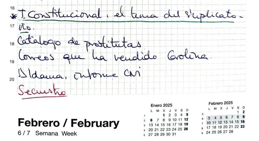T. Constitucional, el tema del suplicatorio.