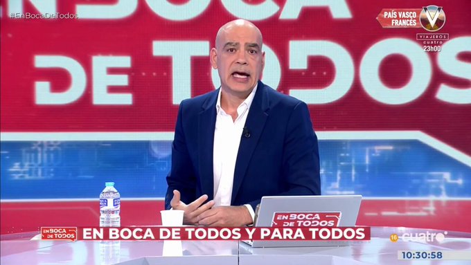 Nacho Abad: "Ni medio millón ni millón y medio. Según desveló el ex comisario jefe de Inmigración, el Gobierno de Pedro Sánchez podría haber decidido regularizar con el tiempo a 6M de inmigrantes".