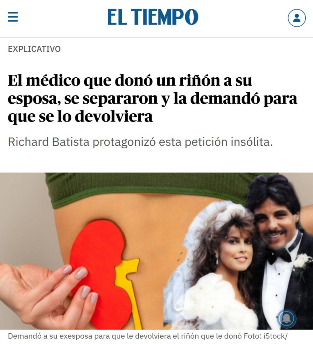 Riñón de quita y pon.