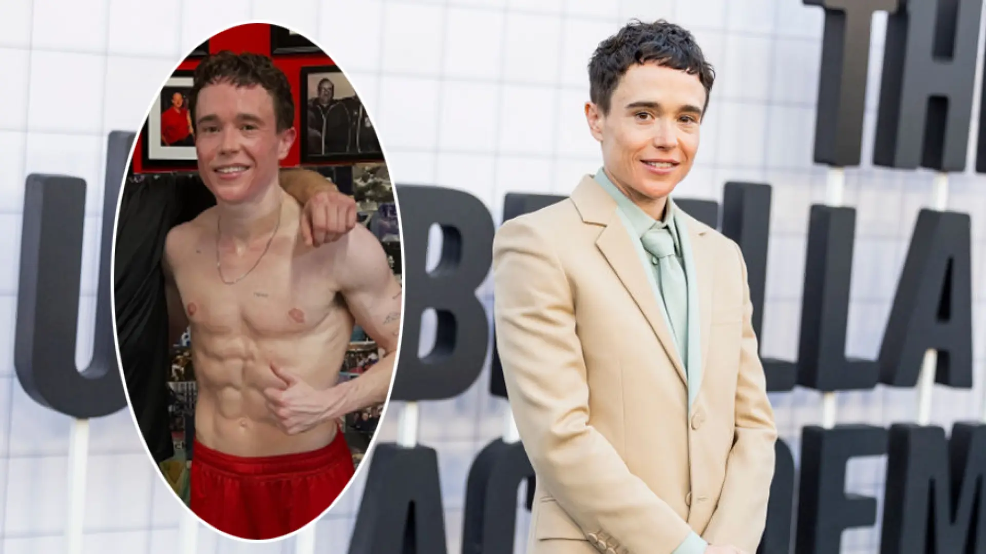 Elliot Page revela su nuevo cuerpo. Dice que está "enganchado" al boxeo