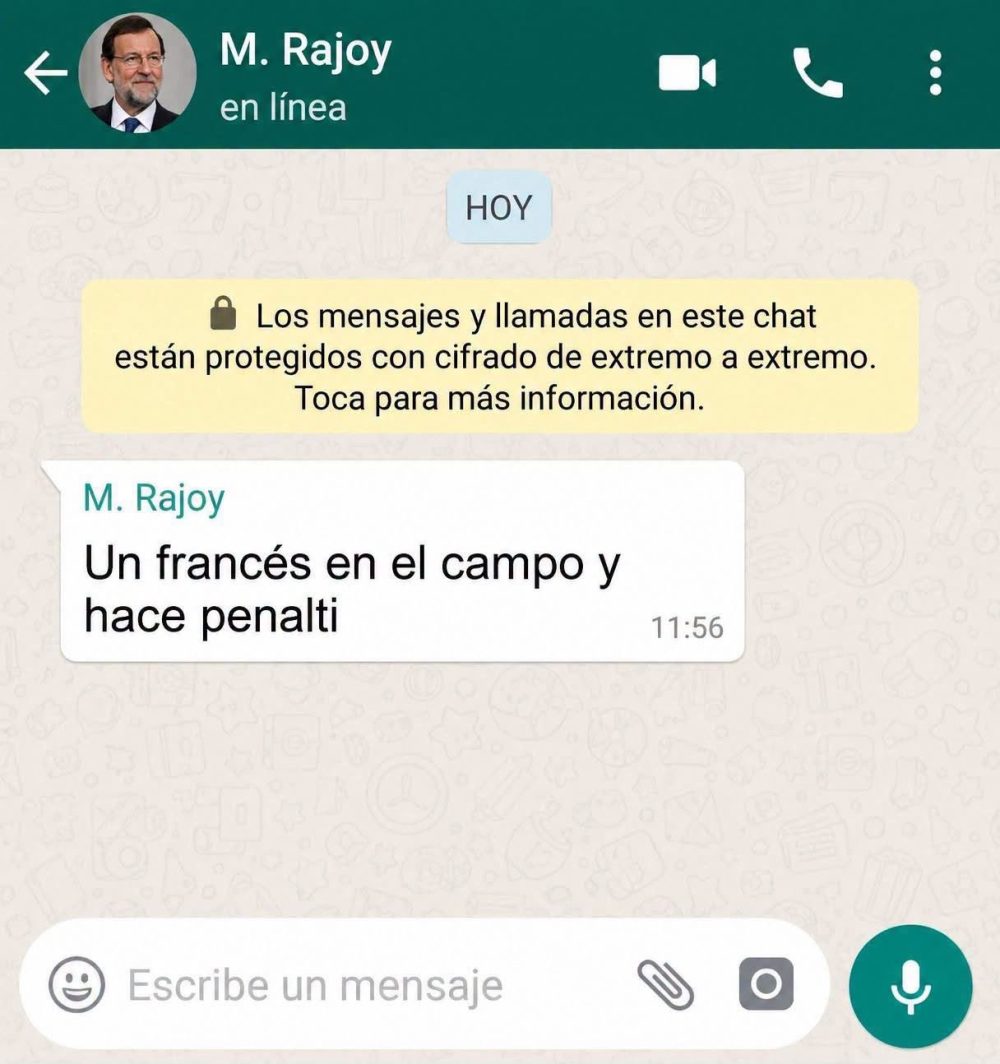 Rajoy nos ha dado suerte.