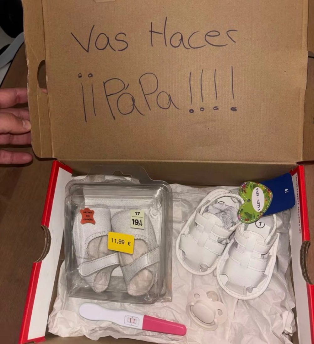 "Vas hacer papá"