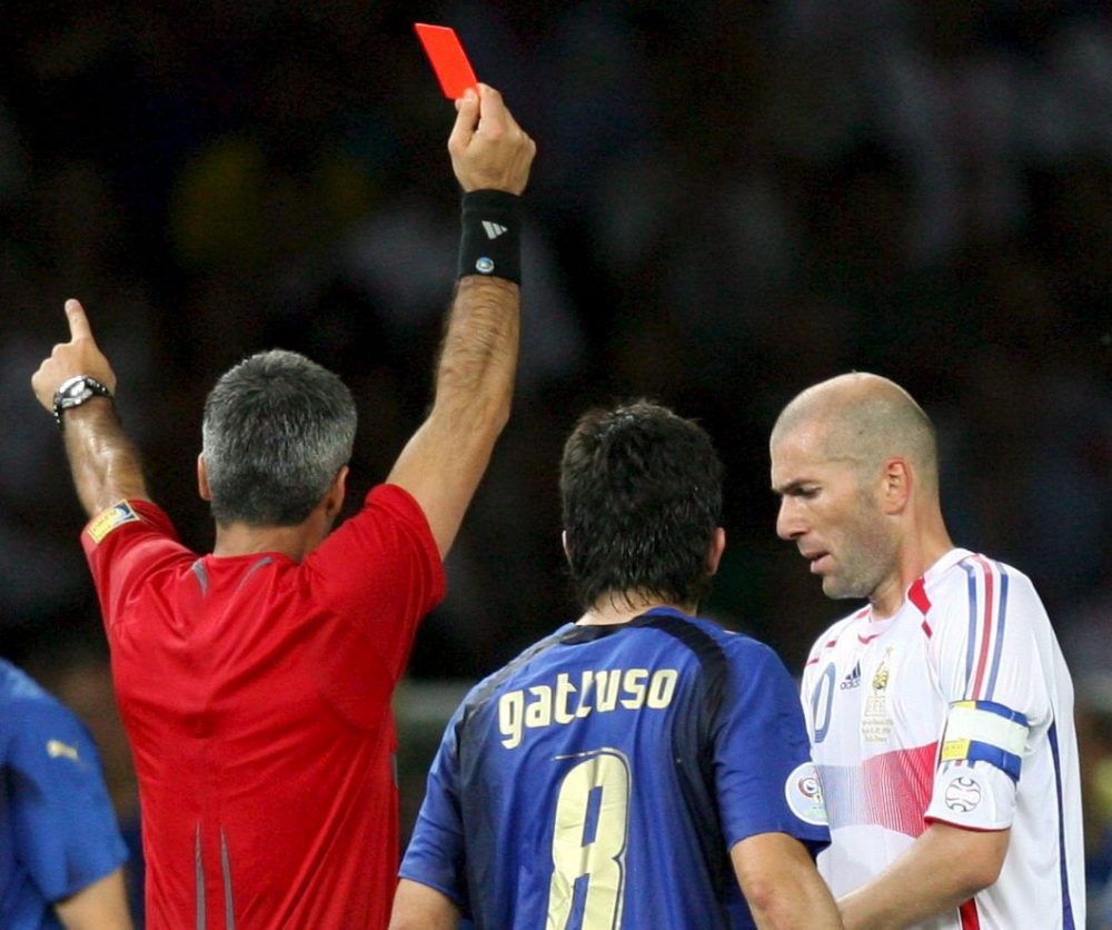 Se cumplen 20 años del cabezazo de Zidane a Materazzi.