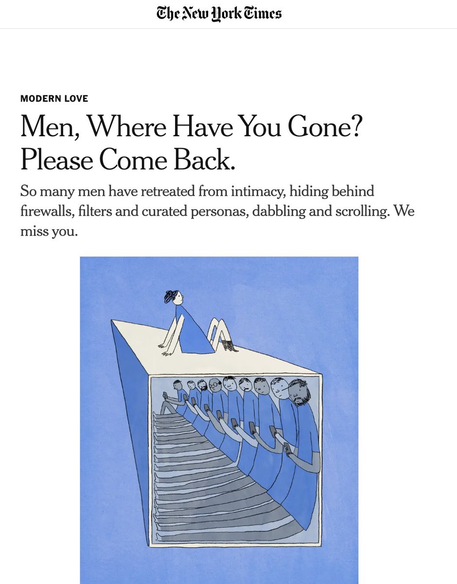 Pues ahora resulta que las femilocas del New York Times se han cansado de las apps de citas y quieren volver a lo de antes.
