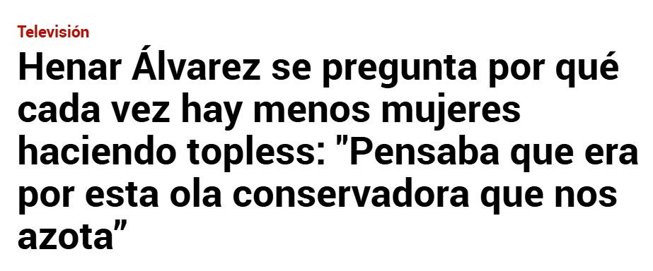 Importas a 3 millones de inadaptados, se triplican las agresiones sеxuales y por alguna razón las mogeres ya no se sienten cómodas en topless. Tiene que ser Vox o algo.