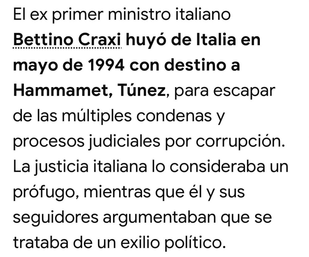 Importantes paralelismos entre la denegación del viaje a Ankara de Begoña Gómez y la historia de Betino Craxi, secretario general del Partido Socialista Italiano.