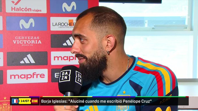 Borja Iglesias responde a Rajoy tras decir que: “España juega contra una Francia de mucho nivel, pero sin franceses”, “Me sorprende y me da pena. La multiculturalidad es una riqueza”
