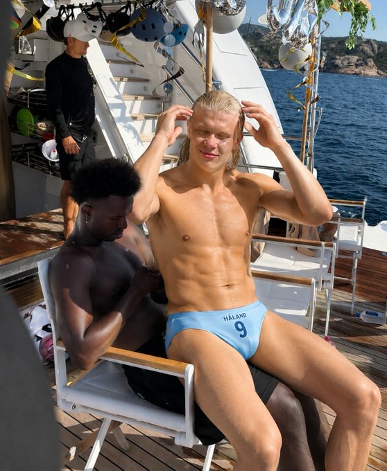 Vinicius está disfrutando de sus vacaciones en Italia.
