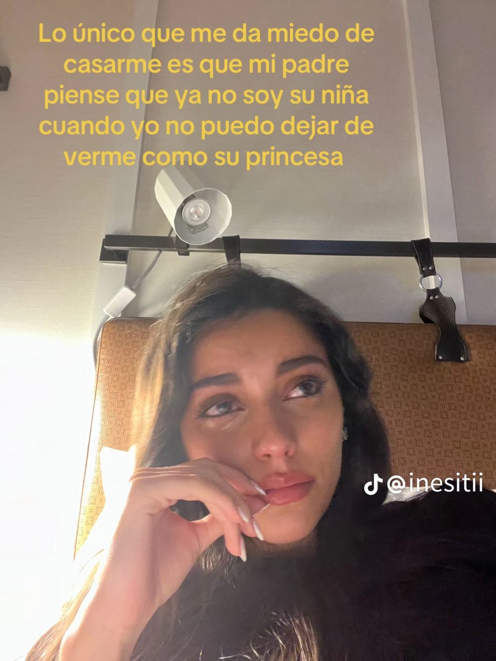 La novia de Lamine Yamal llorando pensando en su hipotética boda, pero... hay cosas más importantes.