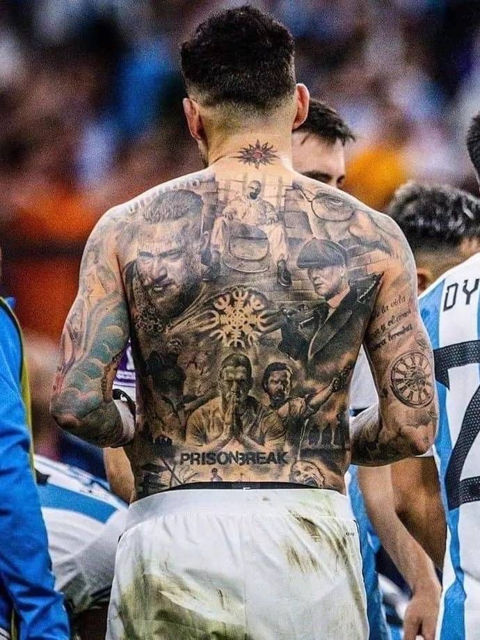 ¿Qué os parecen los tatuajes de la selección argentina?