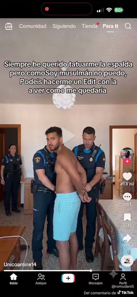 Pide gente que le haga un tatuaje con IA porque su religión no se lo permite.