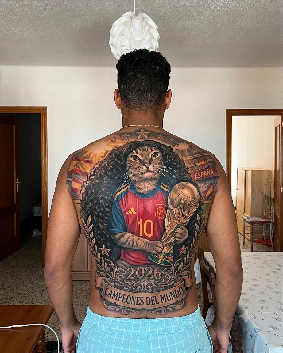 Pide gente que le haga un tatuaje con IA porque su religión no se lo permite.