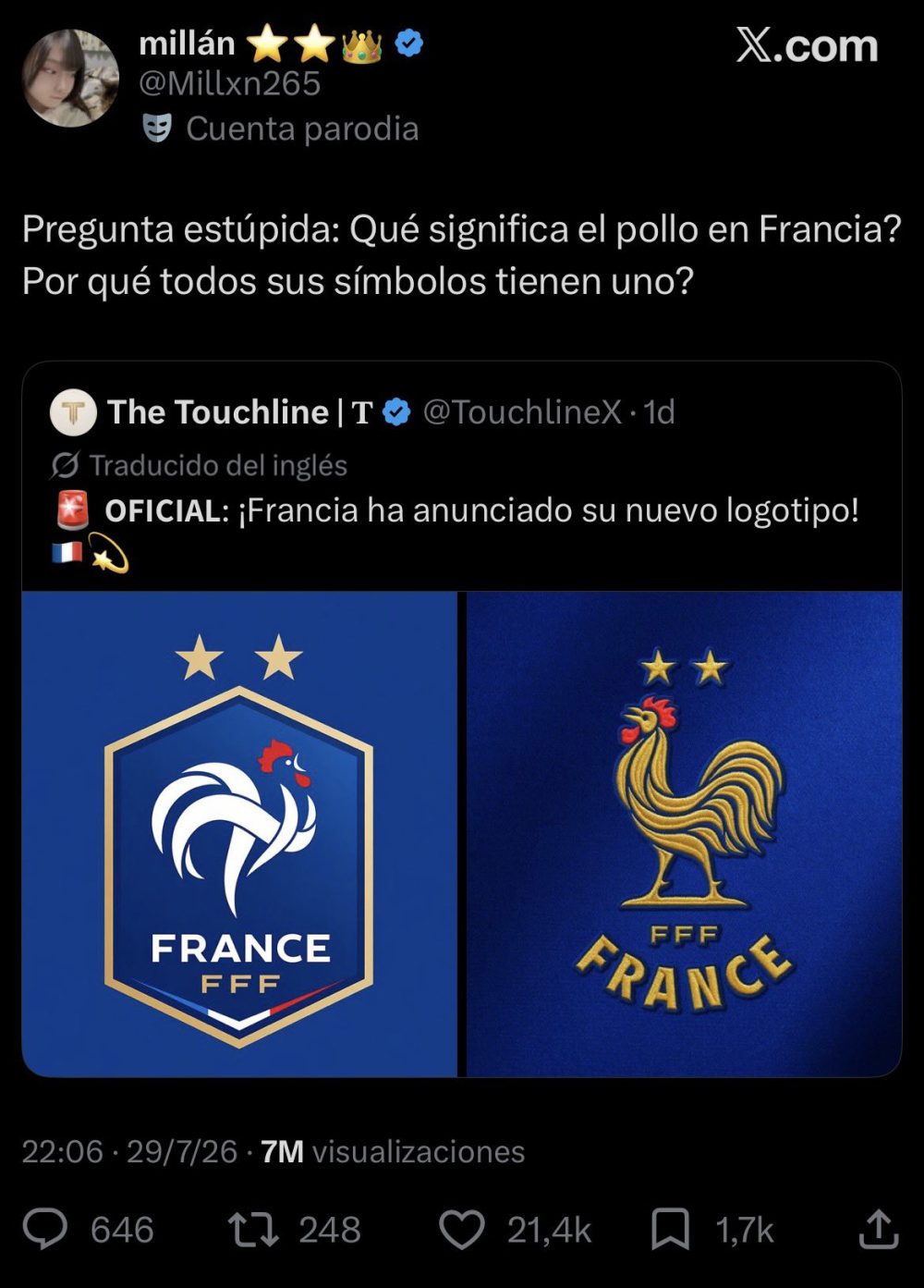 ¿Por qué todos los símbolos franceses llevan un gallo?