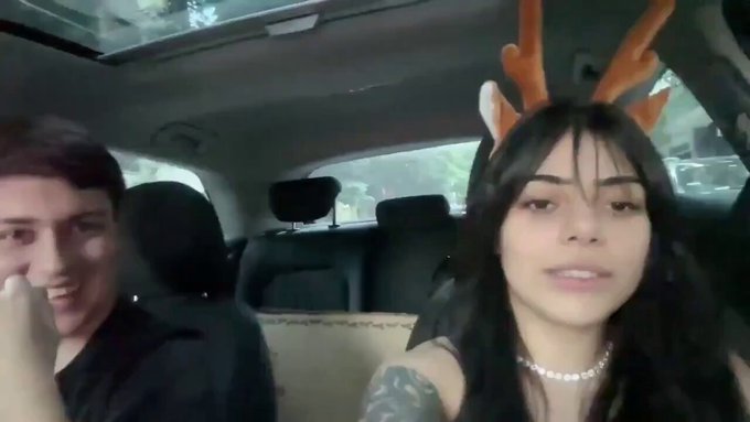 Roban a la Modelo argentina Milica Ybañez en directo en Buenos Aires mientras hacía stream desde el coche