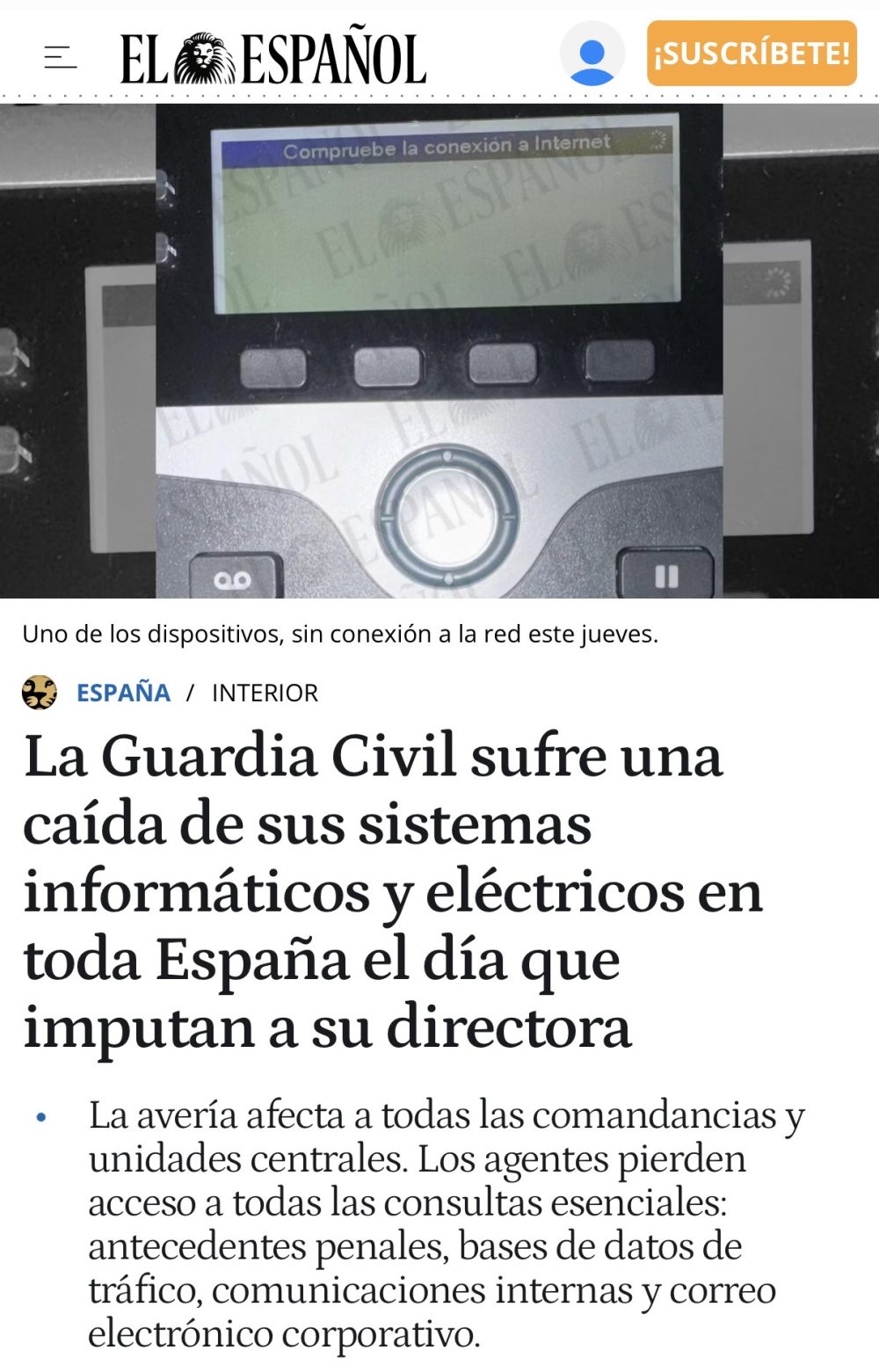 Casualidades de la vida.