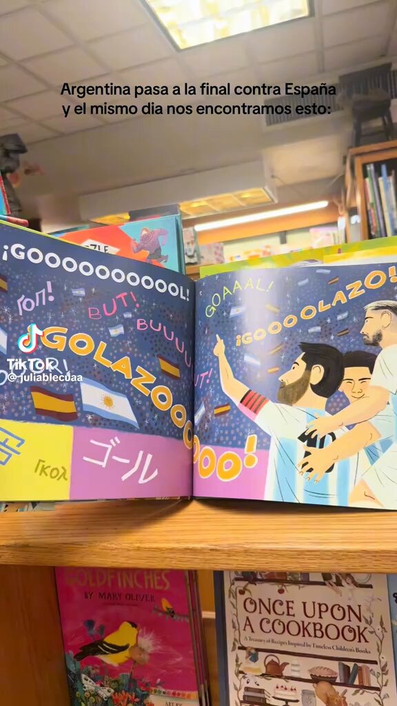 En una librería de EE. UU., encuentran un libro sorprendentemente premonitorio sobre la final del Mundial.