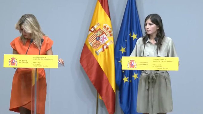 Yolanda Díaz puede tener problemas para dirigir la OIT: exigen alto nivel de inglés y este vídeo demuestra que no lo tiene