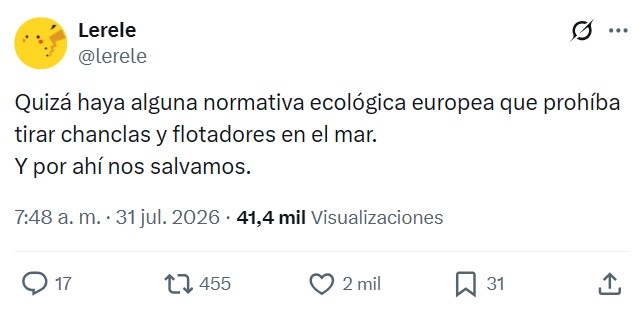 Siempre nos quedará el humor.