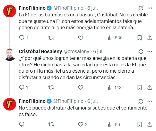 La nueva F1 es una castaña.