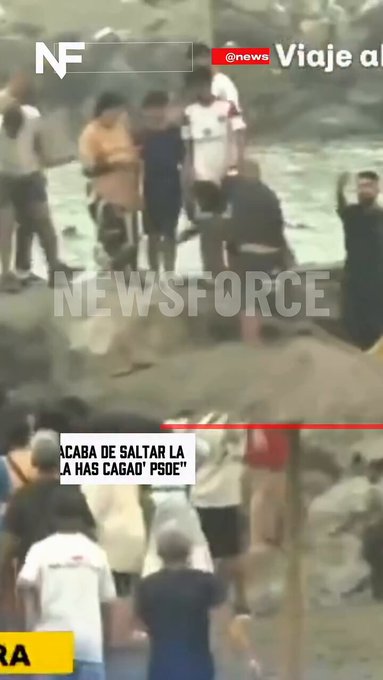 Marroquí que acaba de saltar la valla de Ceuta: "La has cаgаo, PSOE"