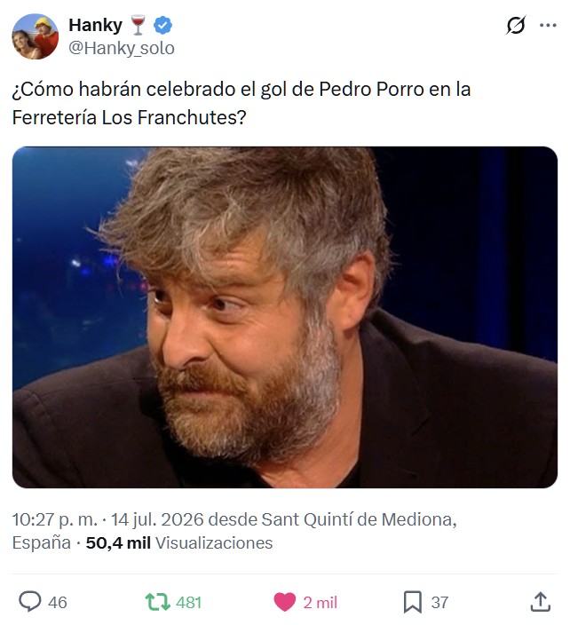 Así estamos viendo el partido
