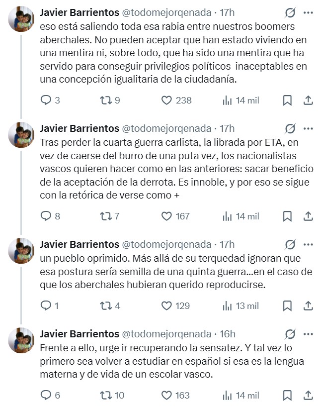 Hay gente que lleva casi toda su vida defendiendo una estupidez, y cuando se dan cuenta prefieren engañarse a sí mismos y huir hacia adelante.