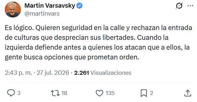 Me sorprende 0 absoluto.