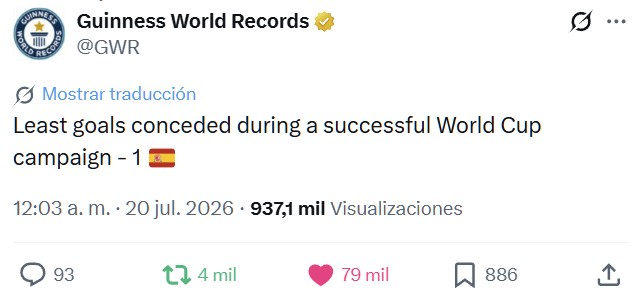A Unai Simón le han metido un solo gol en todo el mundial.