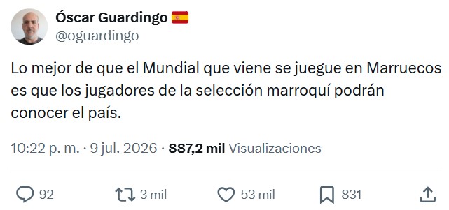 Muy fino.