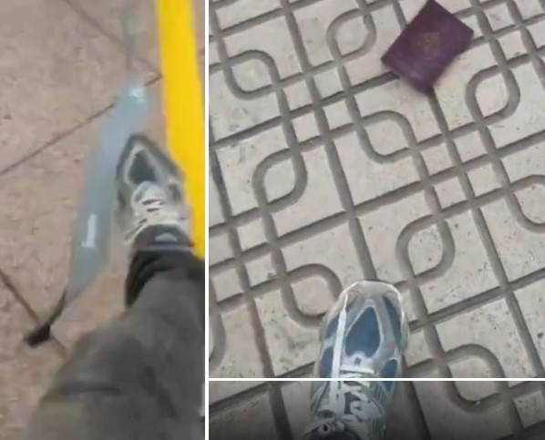 Un senegalés la lía en la estación de autobuses de Aranda de Duero: "Quiero ir a Fransia. Aquí rasistas. Rasistas de mierd*. Polisía rasista".