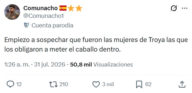 Ojo a las voces femeninas que se escuchan de fondo...