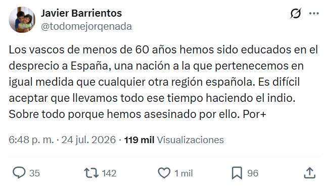 Hay gente que lleva casi toda su vida defendiendo una estupidez, y cuando se dan cuenta prefieren engañarse a sí mismos y huir hacia adelante.