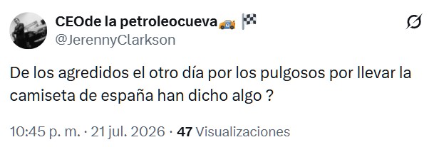 Gritar VIVA ESPAÑA y VIVA EL REY; en España, un país monárquico es “alta carga política” según la televisión pública.