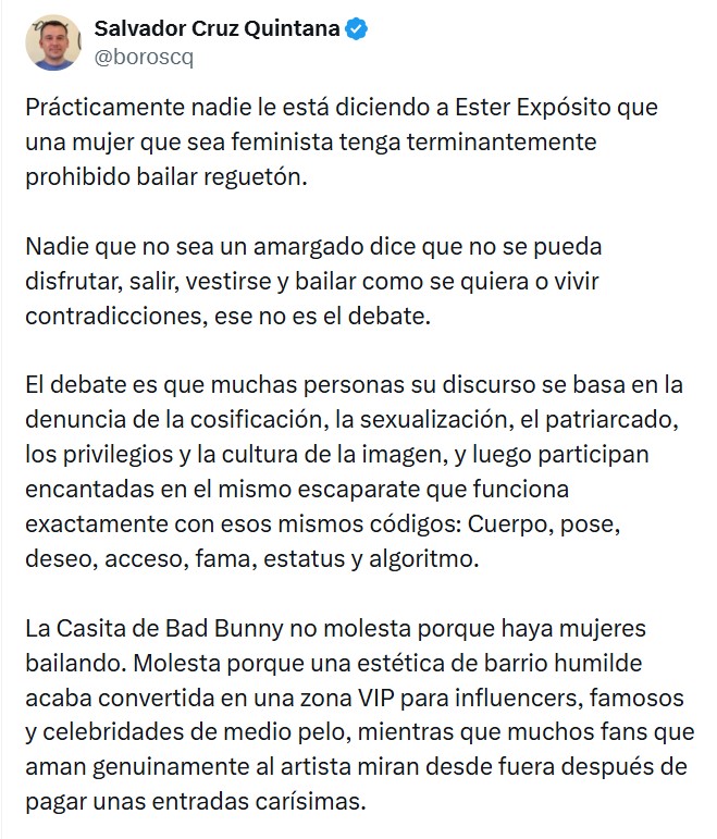 "Lo que molesta es que las mujeres habitemos espacios de contradicción".
