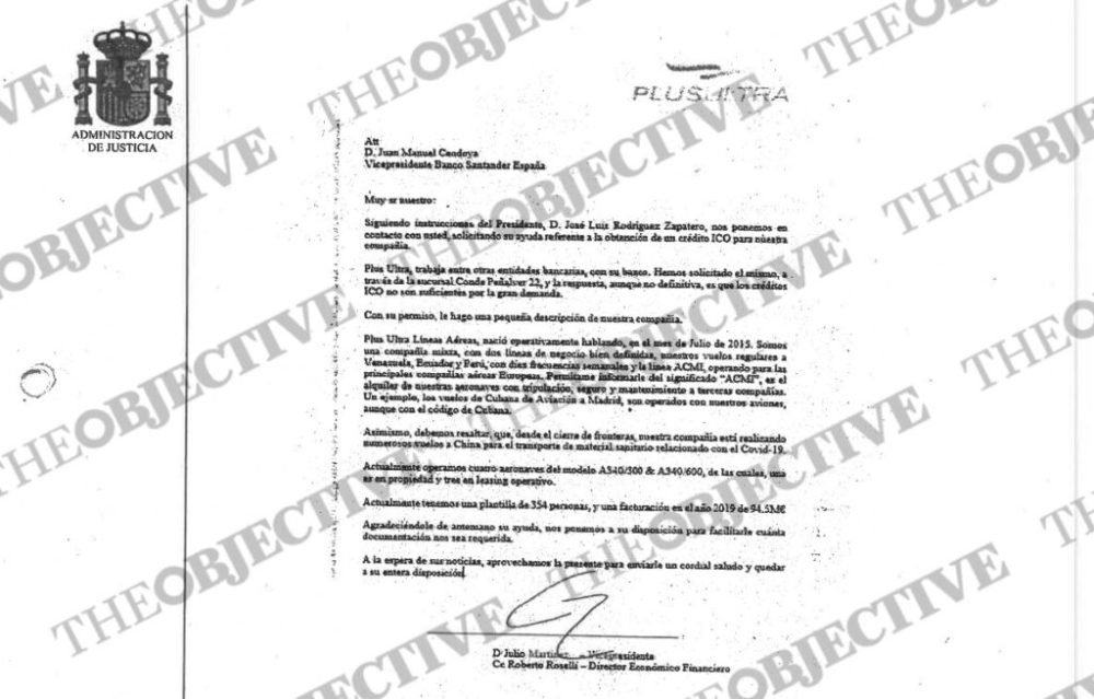 Inés Arrimadas preguntando por el rescate de Plus Ultra durante la pandemia.