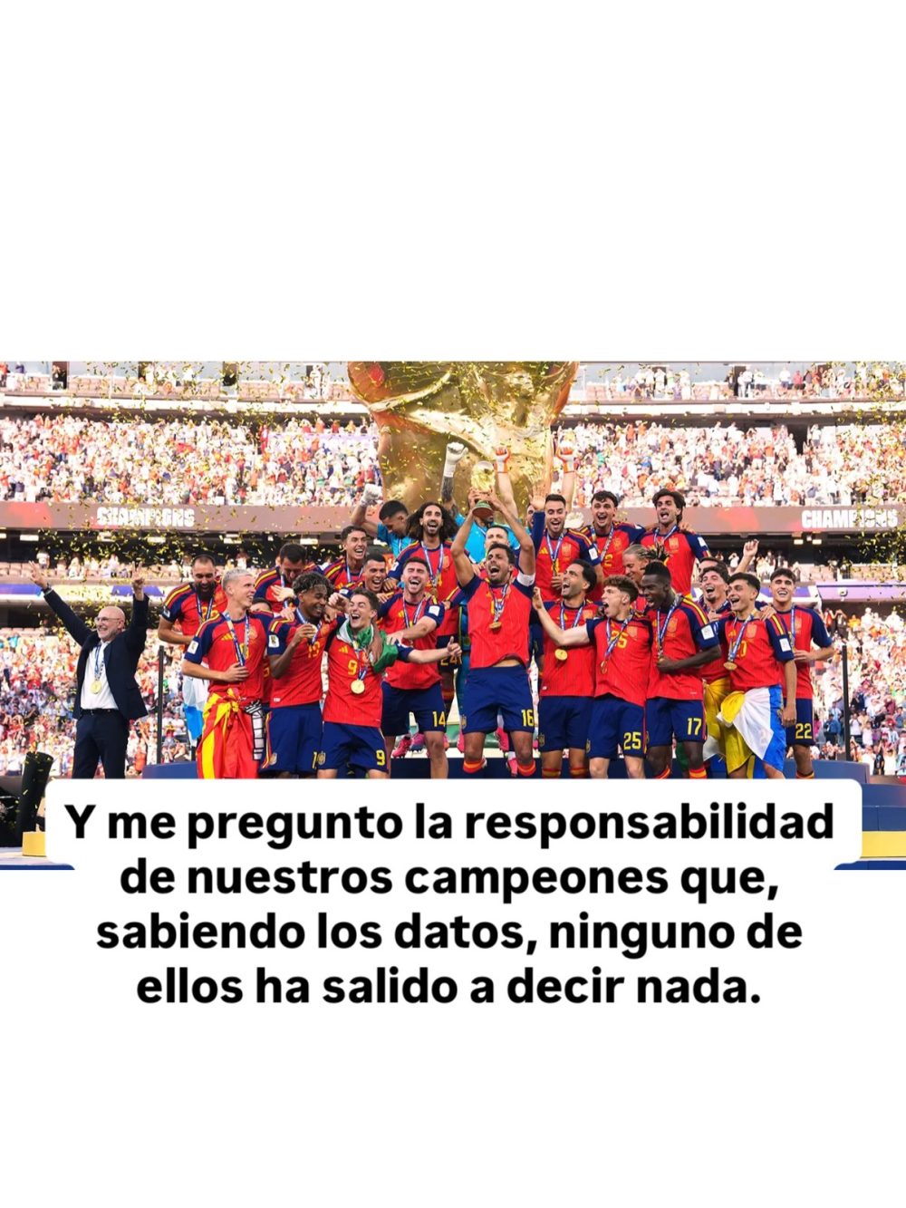 Atentos al último post de Carla Galeote en Instagram...