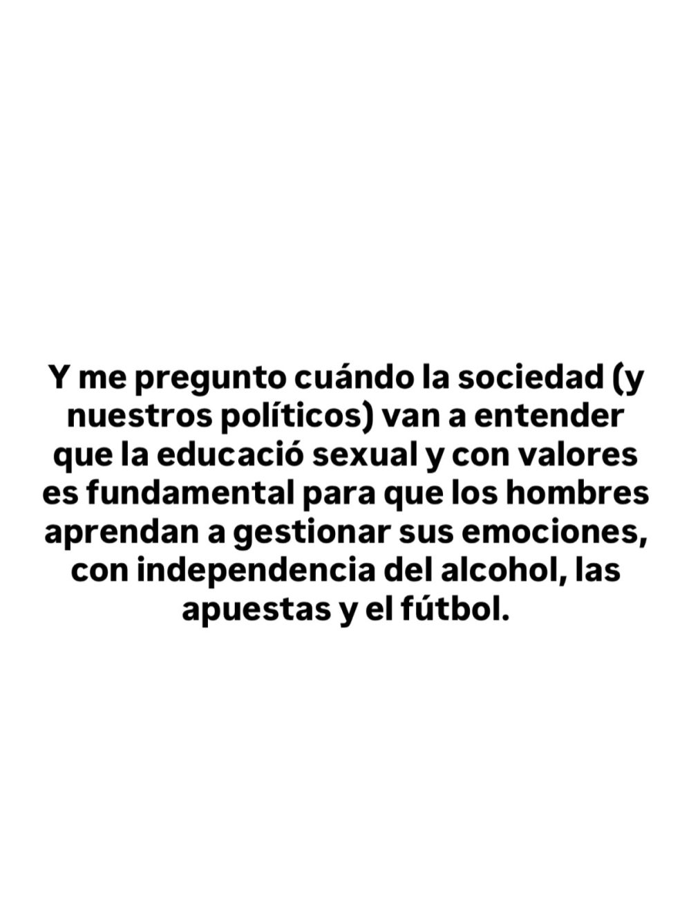 Atentos al último post de Carla Galeote en Instagram...