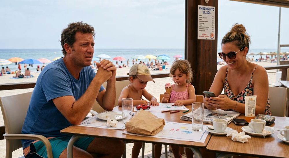 "Traigo a todo incluido a amiga a la playa y su larva, y me niega la crema del sol"