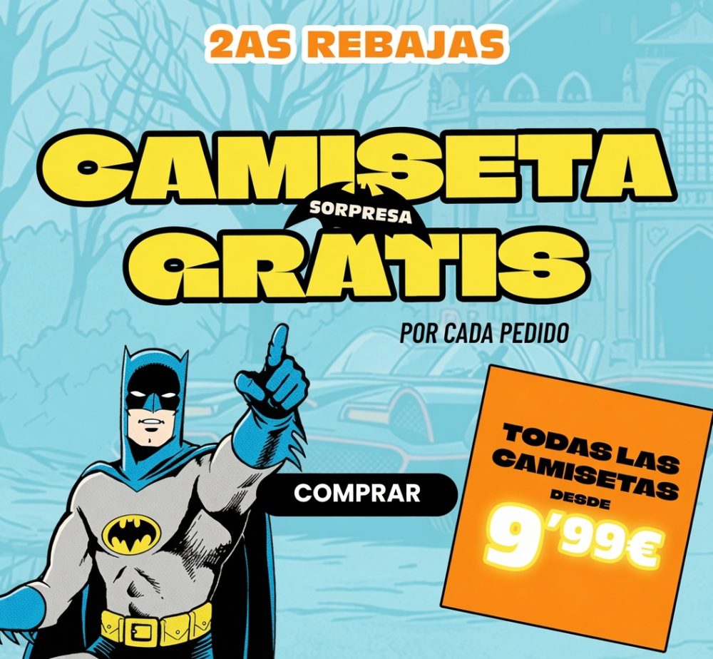 Segundas rebajas en Pampling | todas la camisetas desde 9,99 euros y camiseta gratis en pedidos a partir de 10€