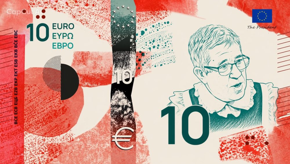 La cuenta de Nuevas Generaciones del PP en Barcelona ha publicado esta propuesta de nuevos billetes de Euro.