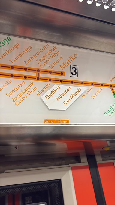 Lo de cambiar el legendario nombre de MOYUA a “Eliptikoa” debería ser motivo de dimisión inmediata por parte de los altos cargos de Metro Bilbao.