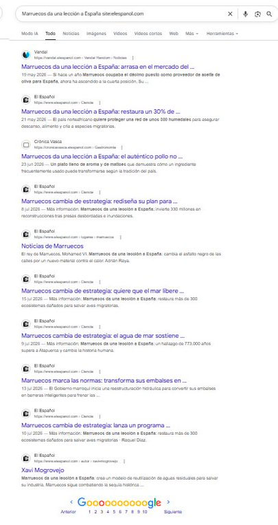 El Español y su curiosa admiración por Marruecos.
