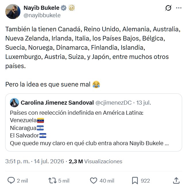 Hay que ver el miedo que le tiene la izquierda a las urnas...