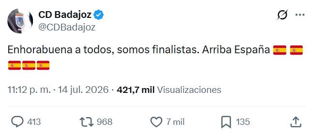 Tangana entre Izquierda Unida y el Club Deportivo Badajoz.